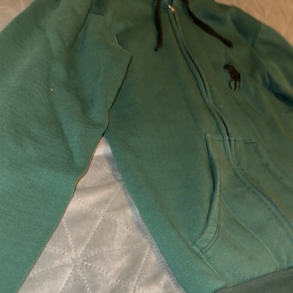 Grön hoodie från Ralph Lauren - 1