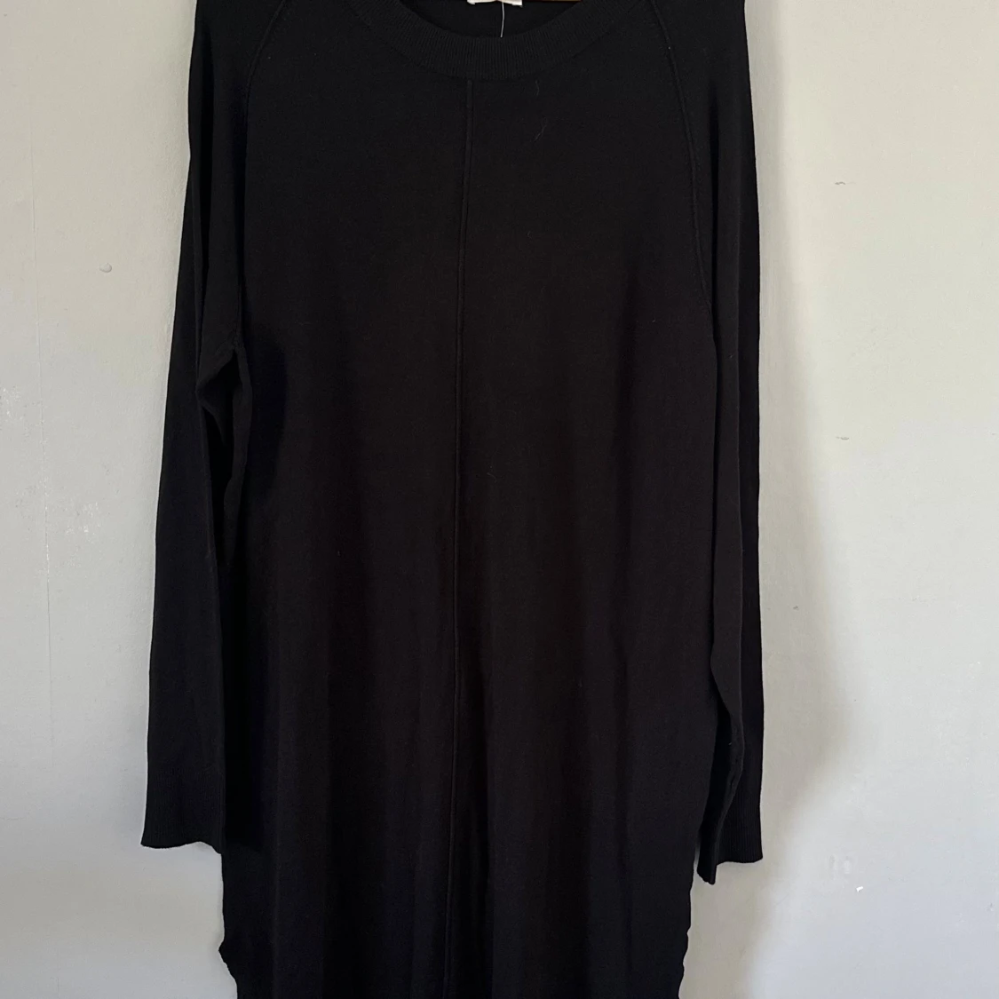 Svart långärmad Stella klänning XL