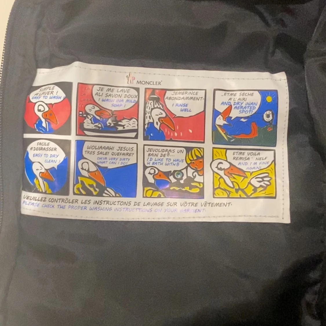 Svart dunväst från Moncler - 2