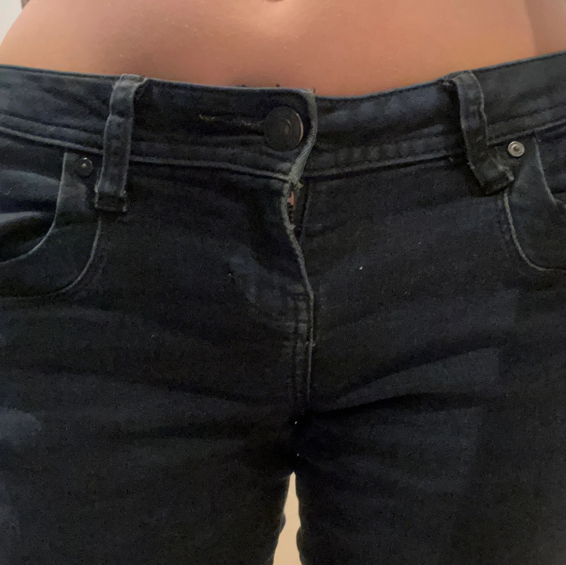 Lågmidjade jeans - 2