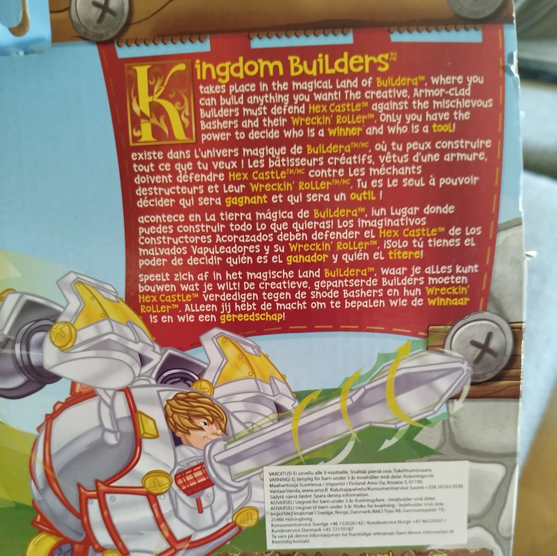 Kingdom Builders Action Figures - JJ O'Hammer, Sir Power-Phil, Sir Philip - 4