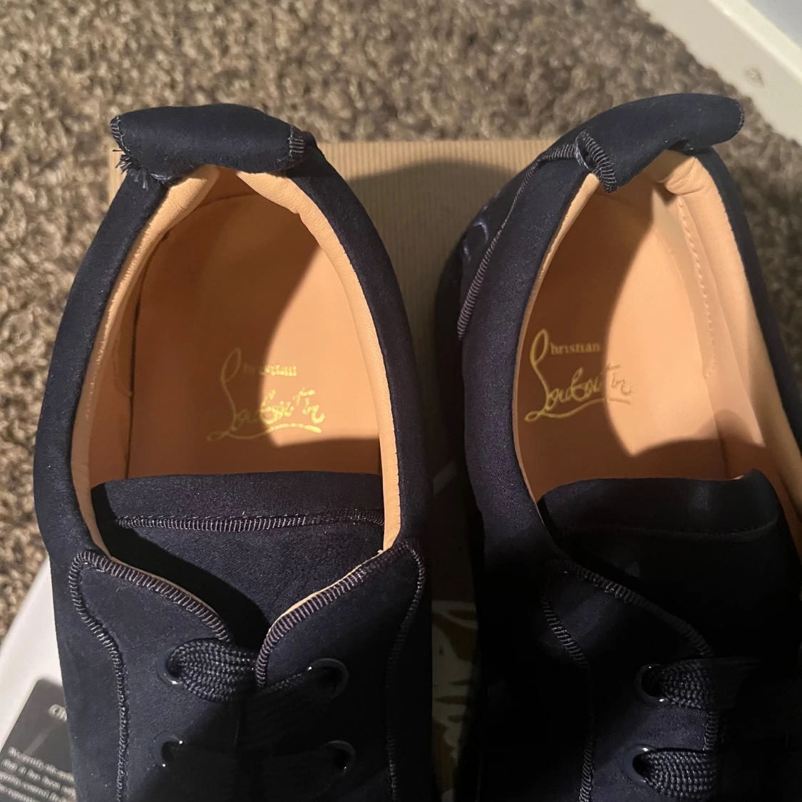 Blåa sneakers från Christian Louboutin - 3