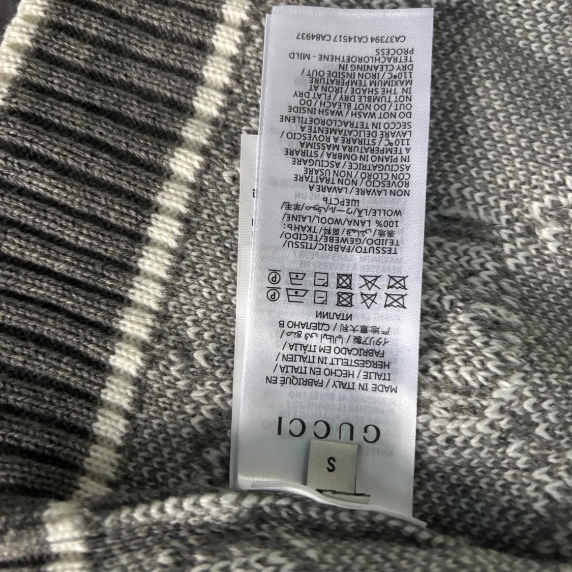 Grå Gucci cardigan  - 3