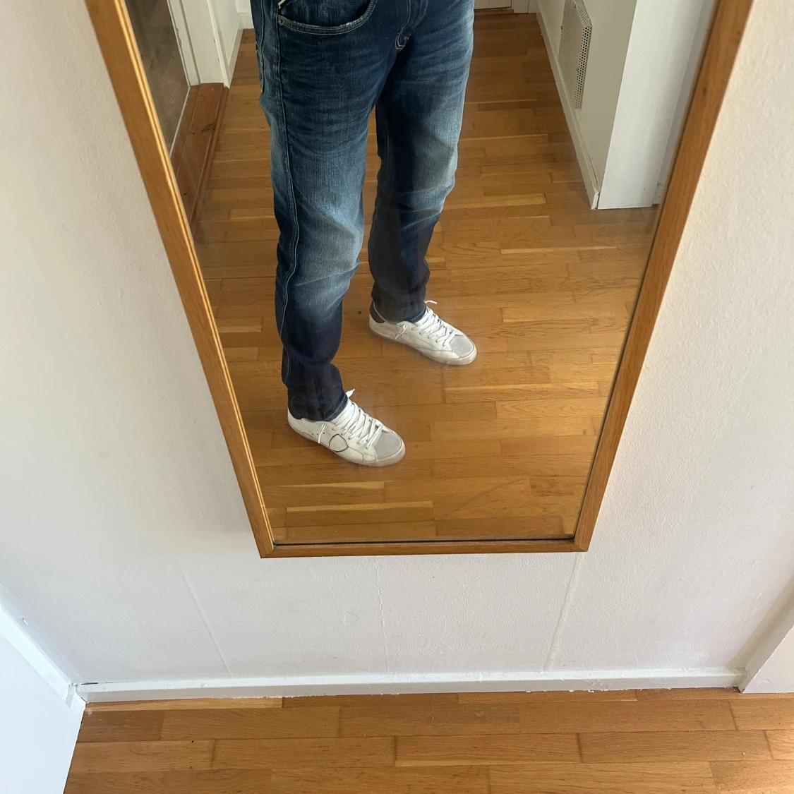 Blåa replay anbass jeans