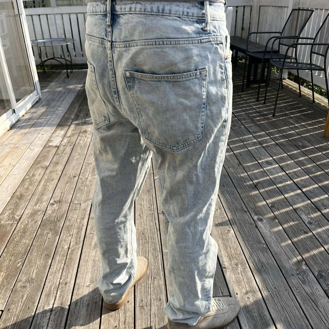 ljusblå jeans regular fit  - 1