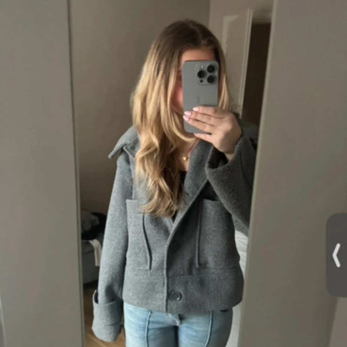 Grå Kappahl kappa - 1