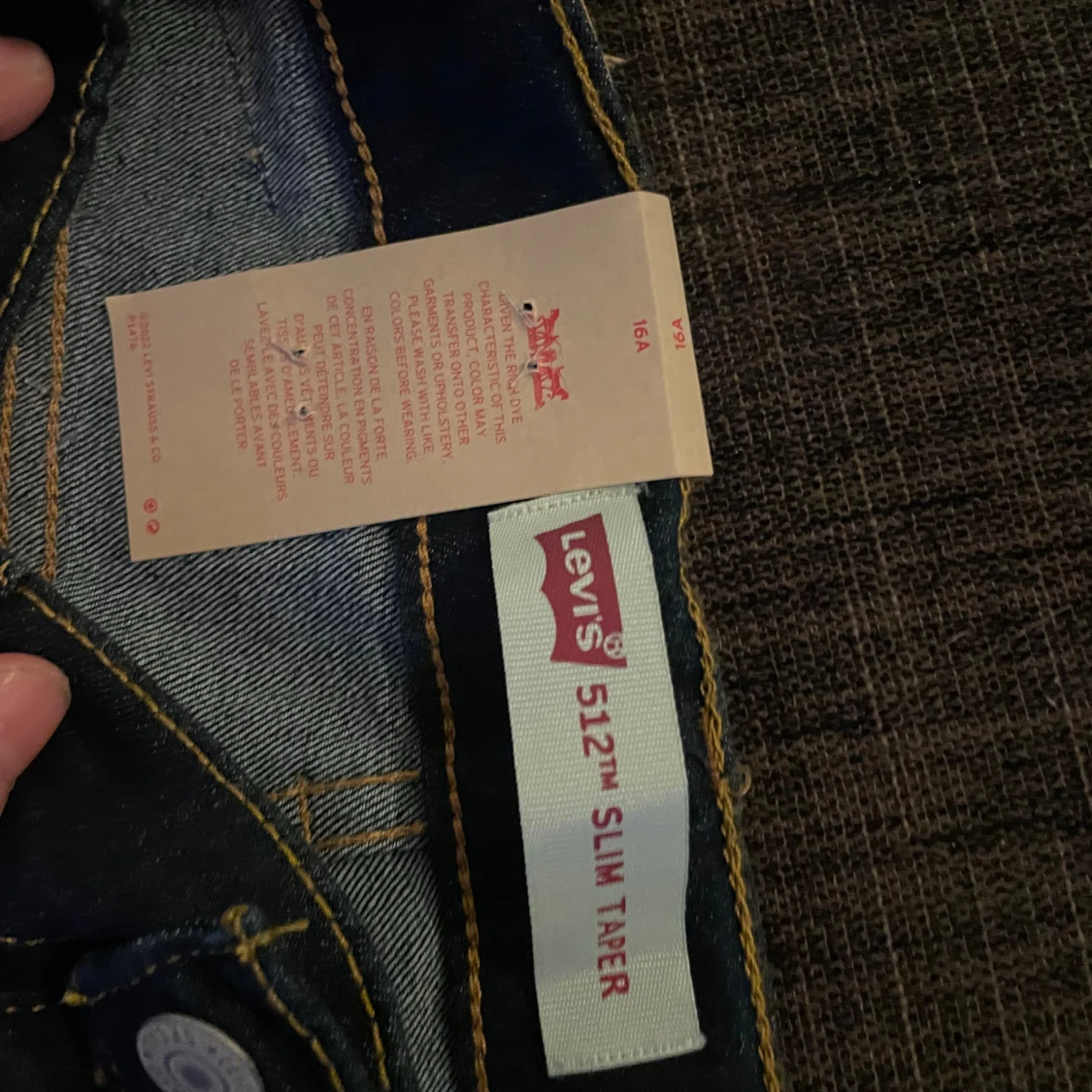 Levi's 512 Slim Taper jeans mörkblå - 3