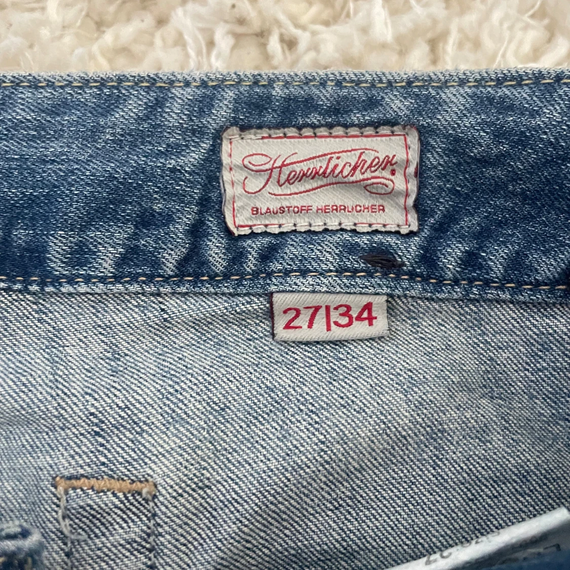 Superlågmidjade jeans från Herrlicher, storlek 27/34 - 3