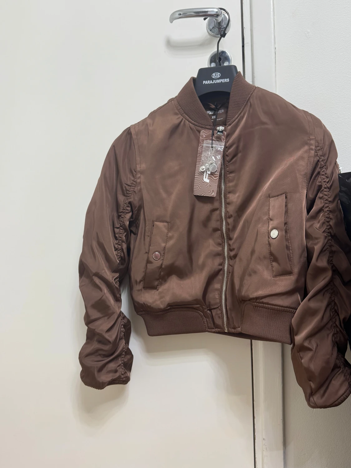 Brun bomberjacka från FB Sister XS - 4
