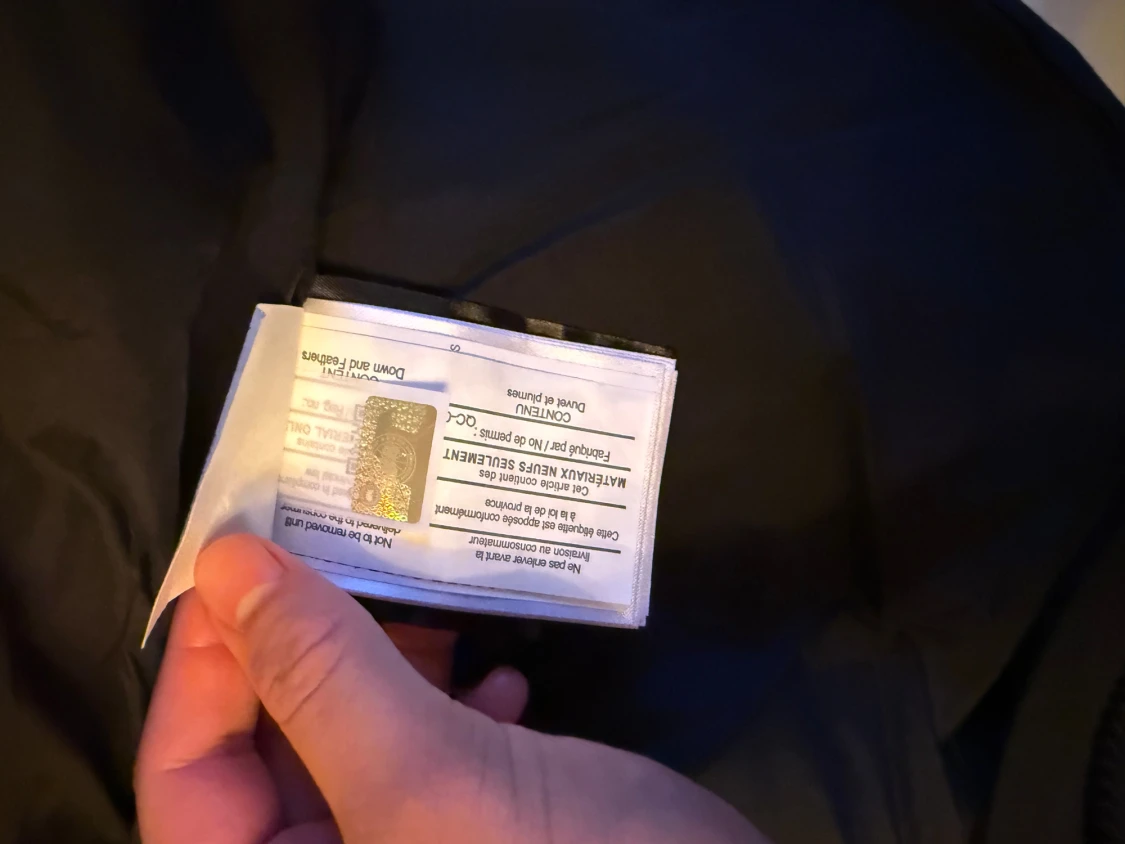 Svart Canada Goose Wyndham Parka - 4