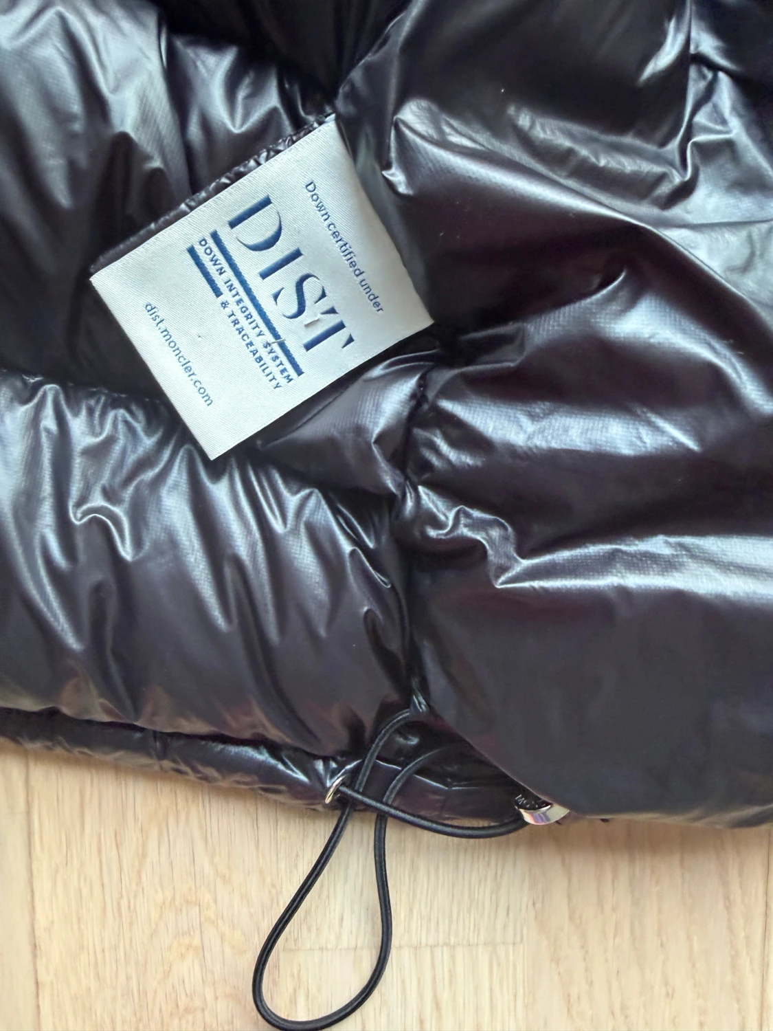 Svart Moncler pufferjacka dam - 3