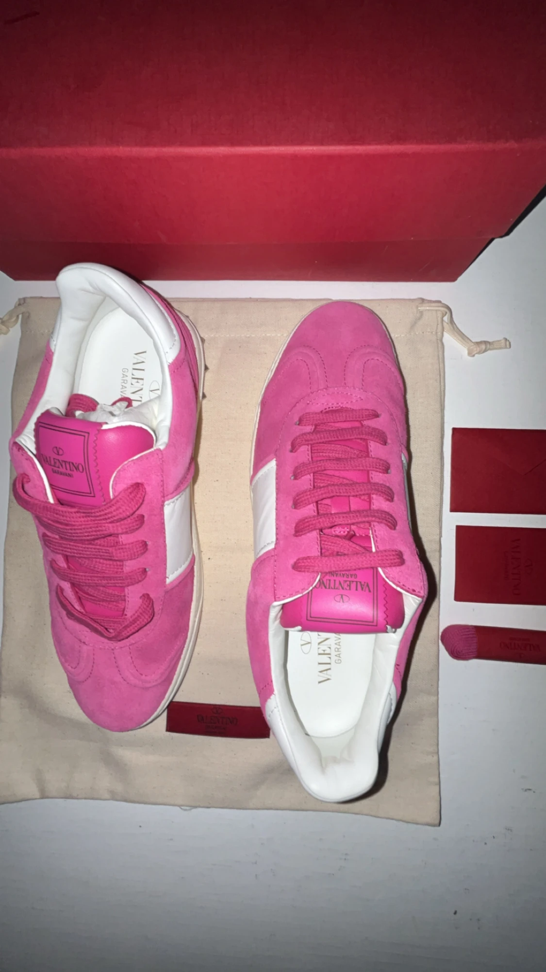 Valentino Garavani Open rosa sneakers 38 - 4
