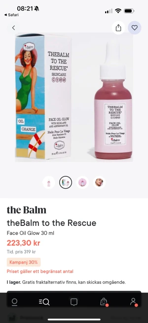 Serum till ansiktet  - Få en härlig lyster med ansiktsoljan Glow! En speciell blandning av Squalane och Abysinnian Oil ger din hud en ultimat återfuktning och lugnande egenskaper. Du kommer att känna dig strålande från början av dagen till slutet av festen. Gå på - få din glöd på!  Användning: För dagligt bruk, morgon & kväll. Efter rengöring, applicera några droppar i ansiktet. Följ med valfri fuktkräm