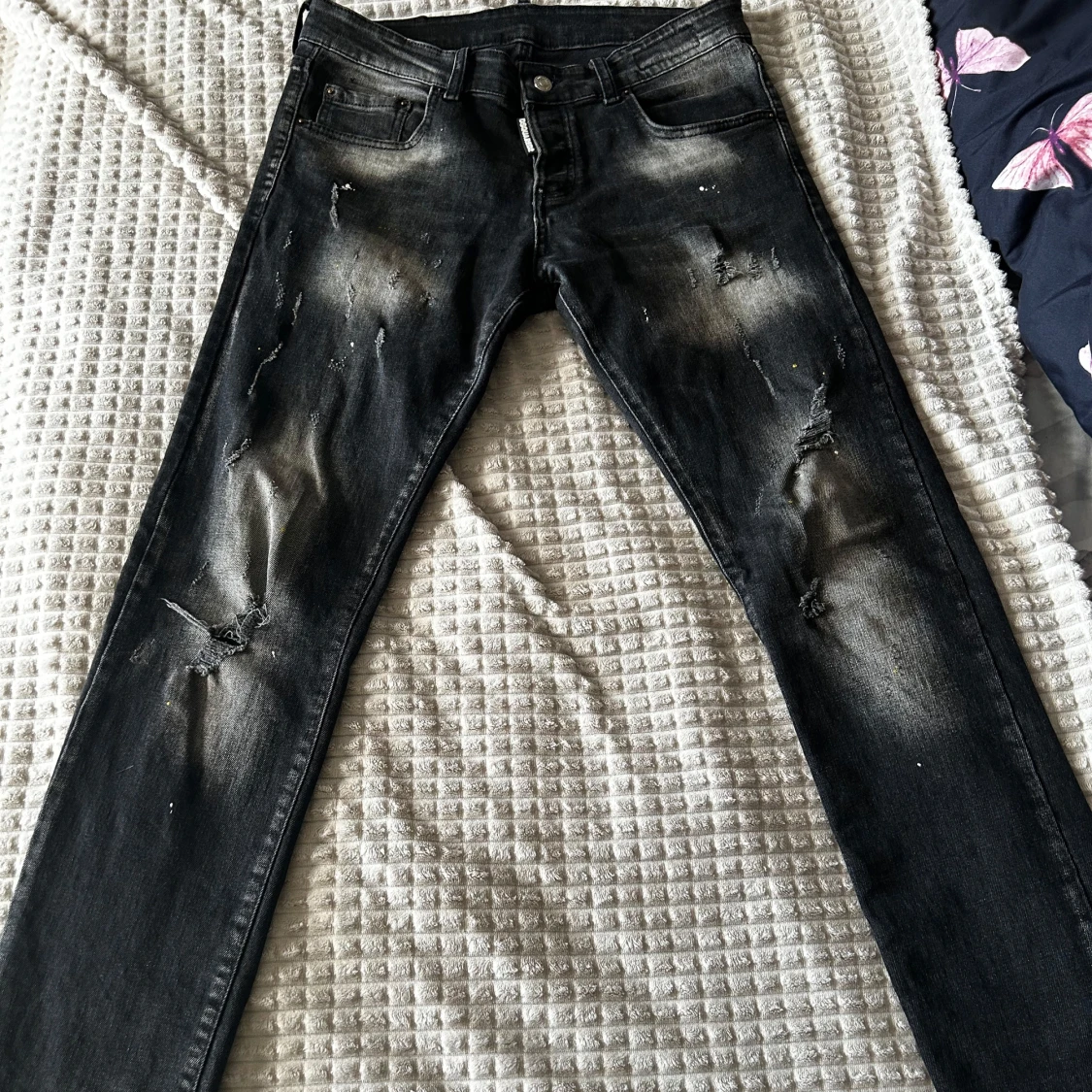 Svarta Dsquared2 ICON jeans Ibrahimovic