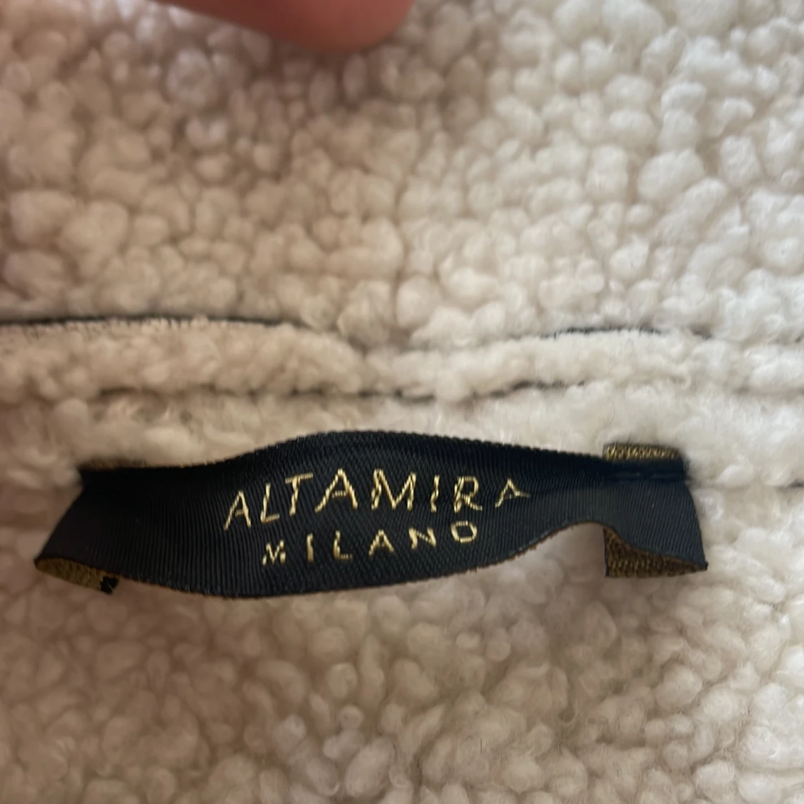 Svart teddyjacka från Altamira Milano - 1