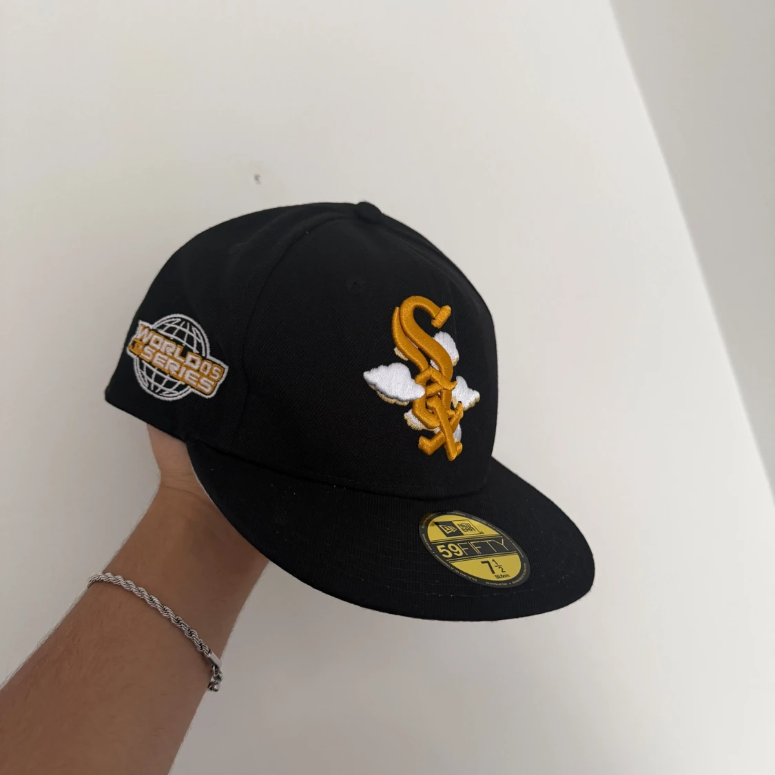 Svart New Era 59FIFTY keps 7 1/2