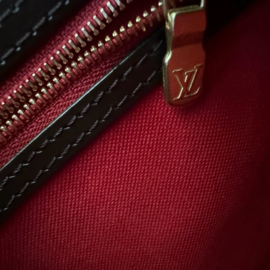 Louis Vuitton Damier handväska brun - 3