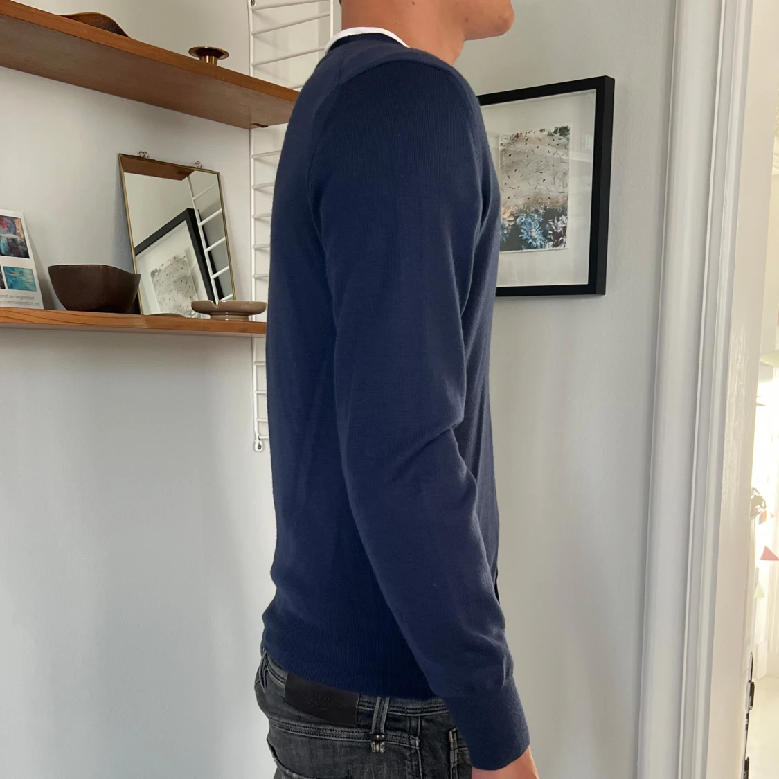 Marinblå kofta från Gran Sasso - 2