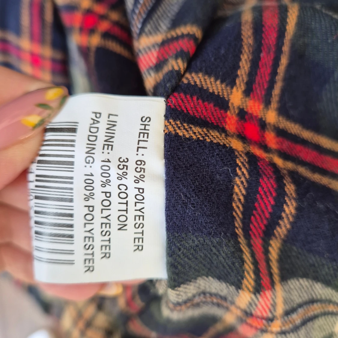 Vit och brun dunväst från Tindra - 4