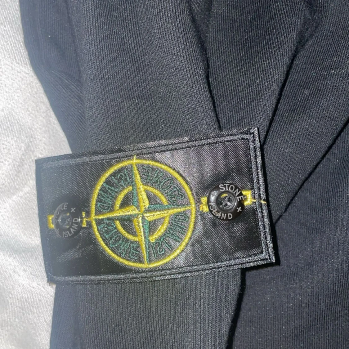 Svart Stone Island tröja i bomull - 2