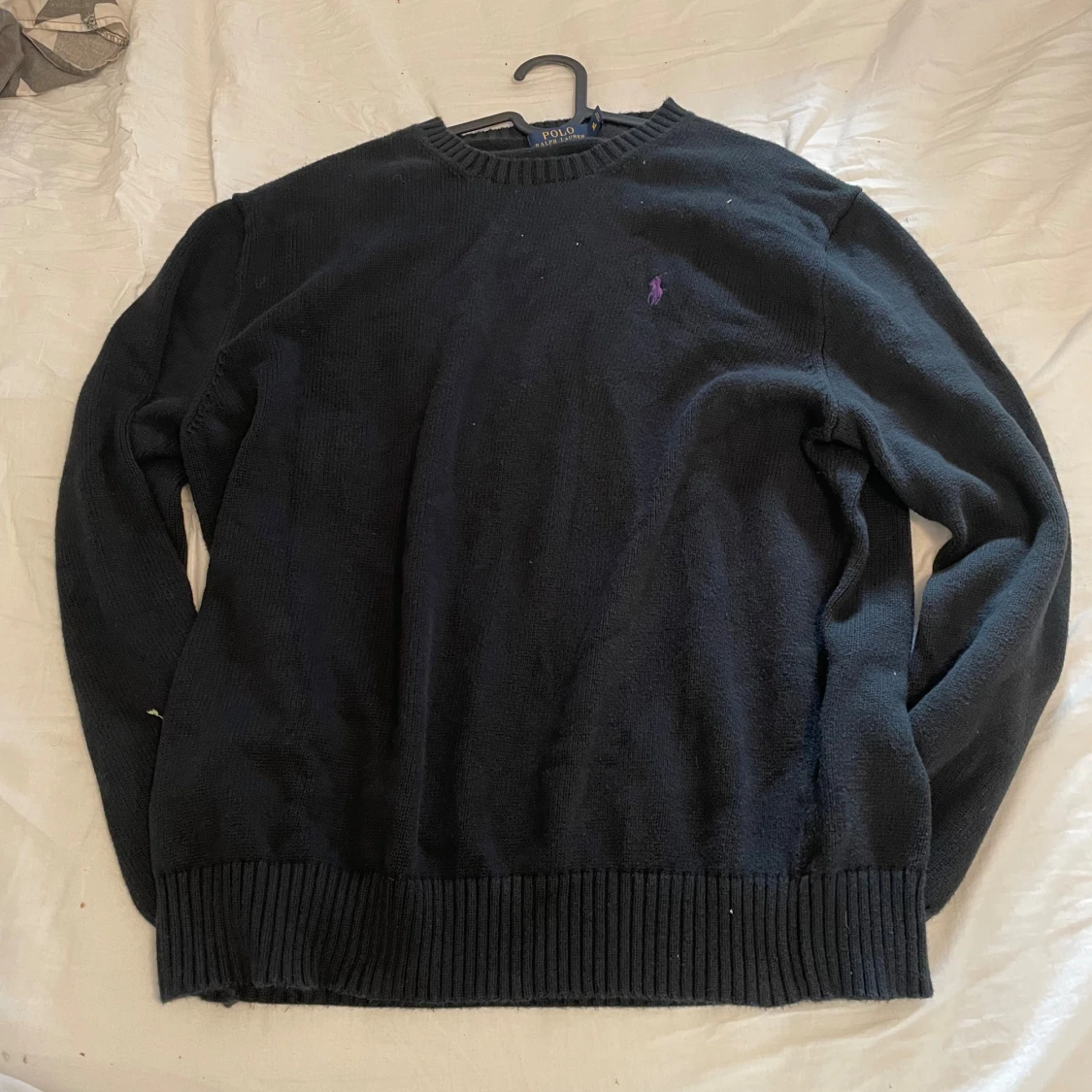 Svart stickad tröja från Polo Ralph Lauren - 1