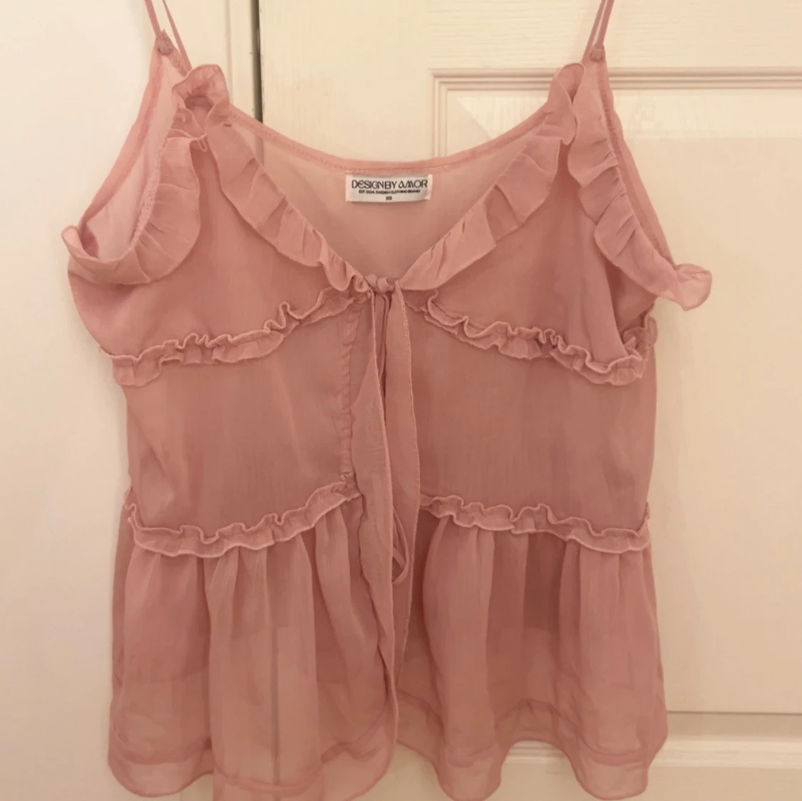 Rosa volangtop från Designbyamor  - 1