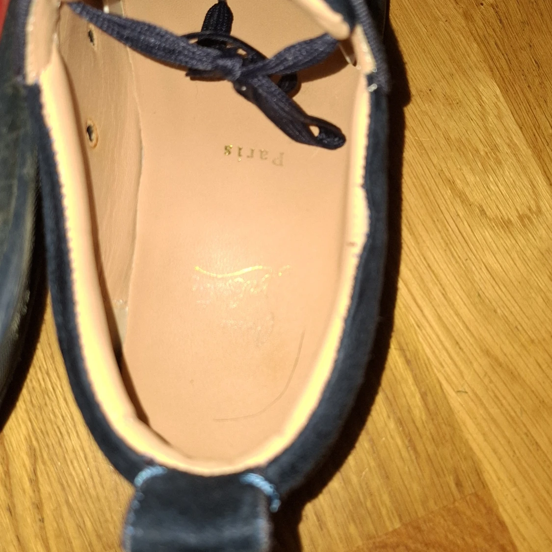 Blå mockasneakers från Christian Louboutin - 1