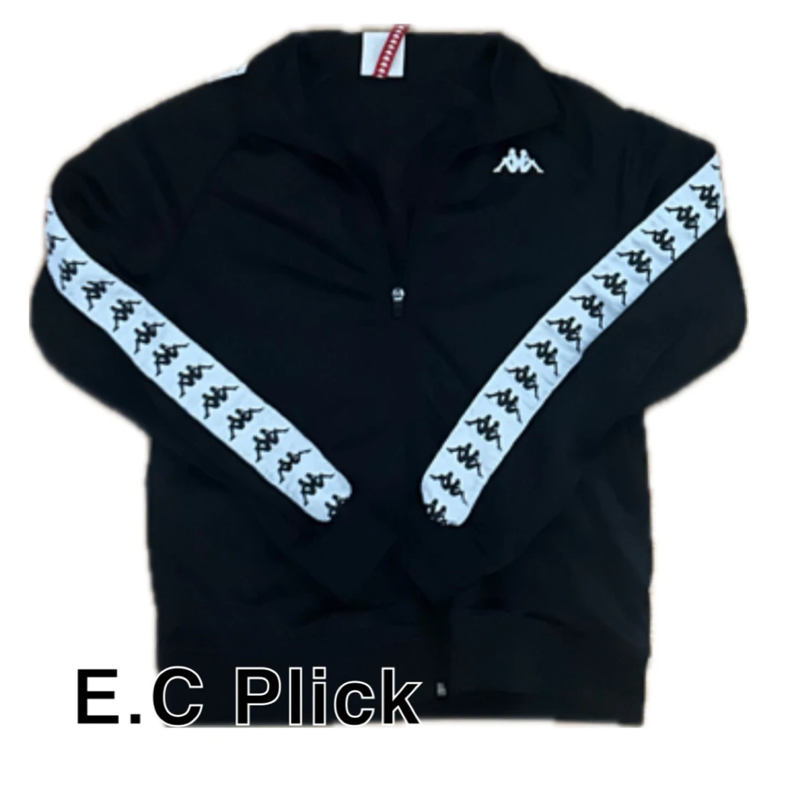 Svart track jacket från Kappa