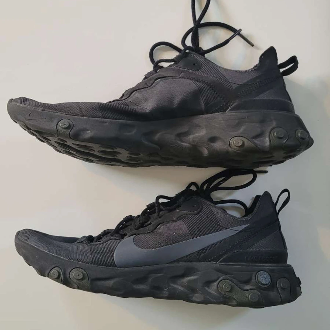 Nike React Element 55 helsvarta sneakers