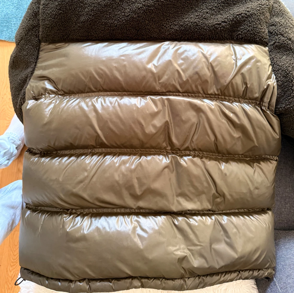 Brun pufferjacka från Christian Lane ( luva följer med oxå )  - 1