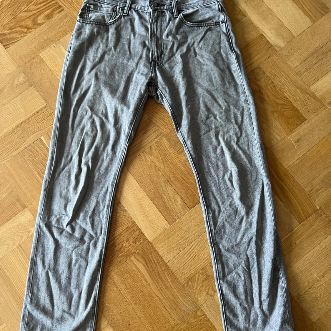 Grå Levis 501 jeans straight fit - 1