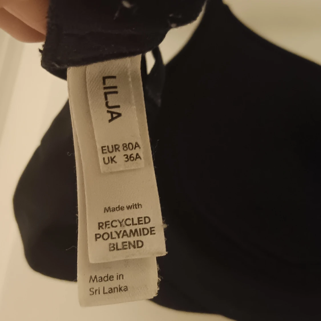 Svart bh från lindex 80A - 2