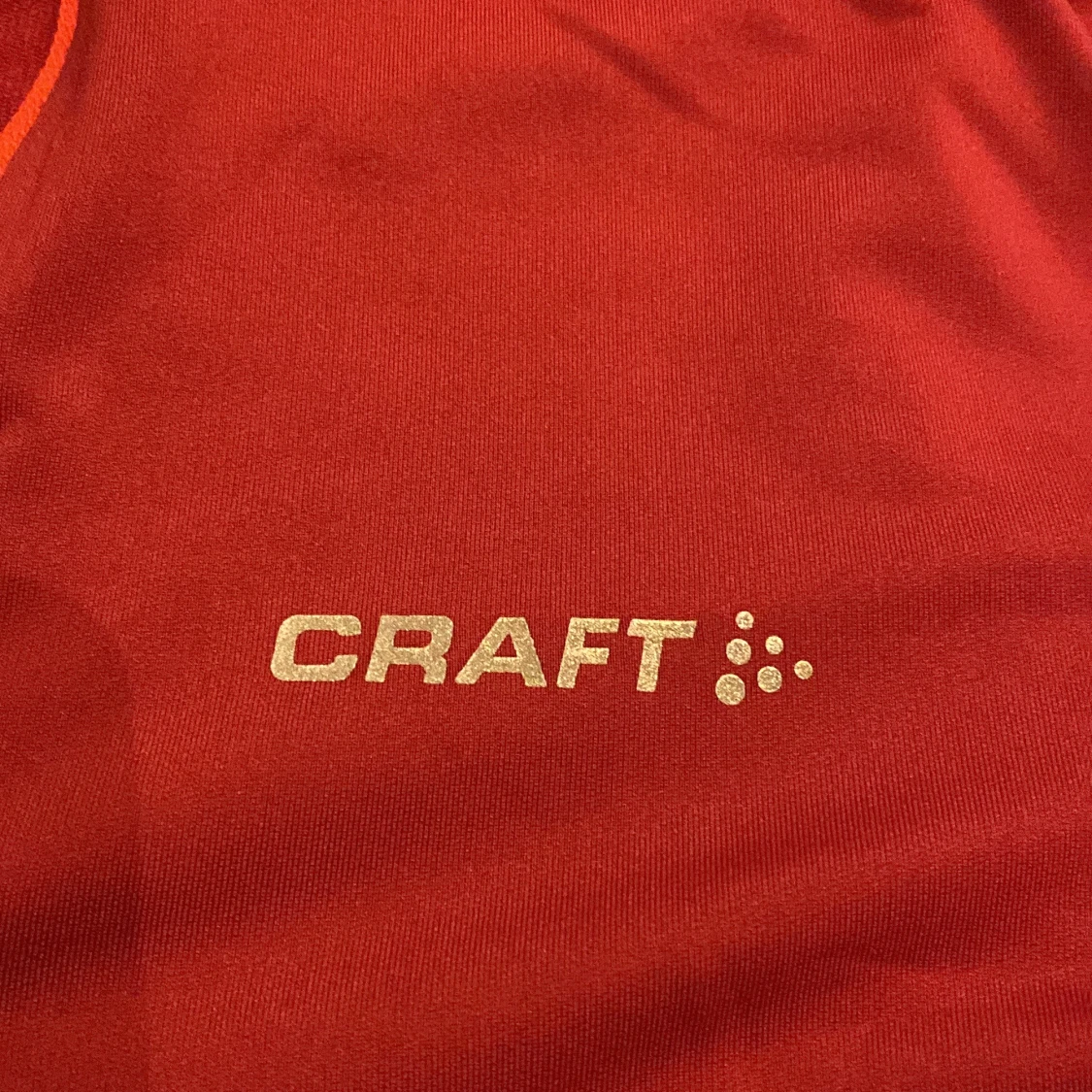 Röd långärmad träningströja Craft - 1