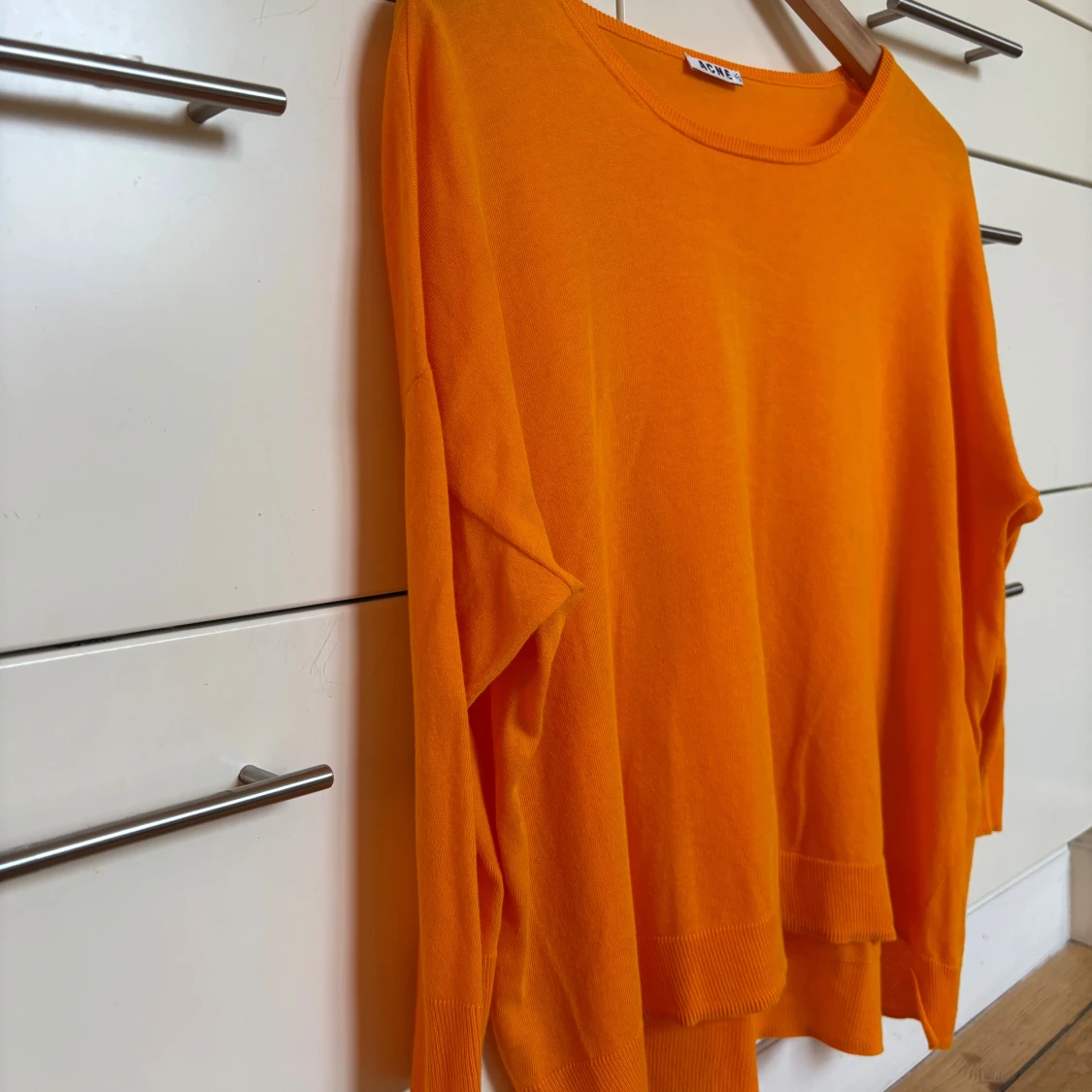 Orange bomullströja från Acne Studios - 4