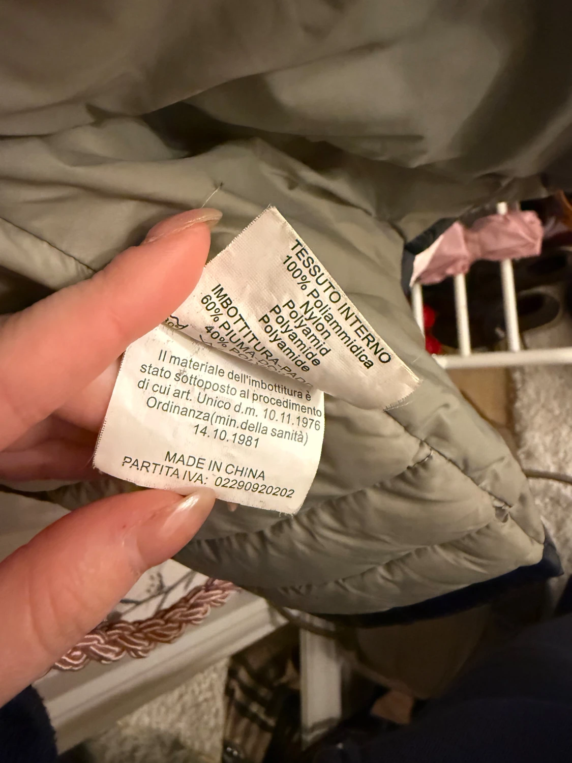 Mörkblå dunjacka från Moncler - 6