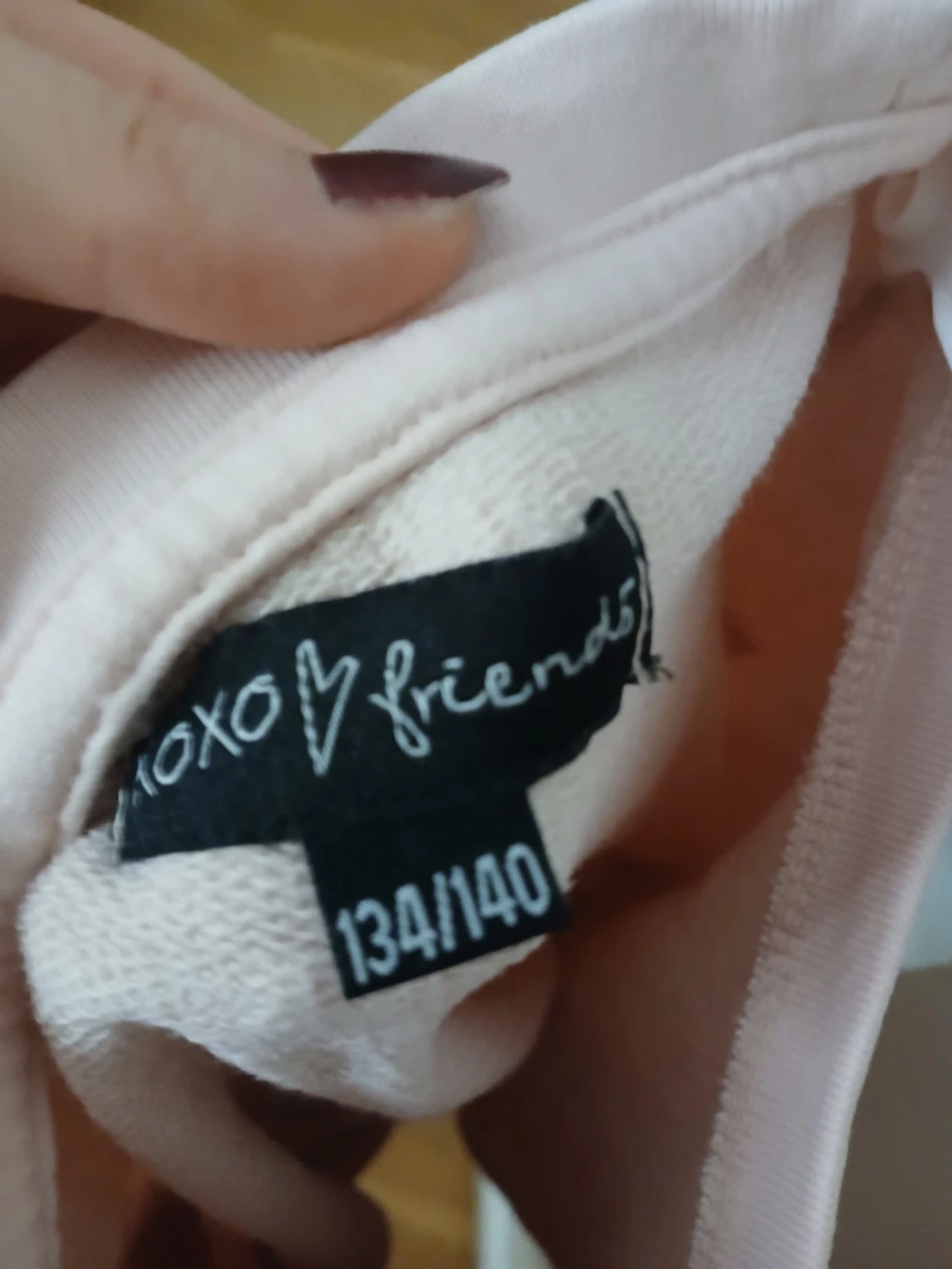 Ljusrosa sweatshirt från XOXO Friends - 2