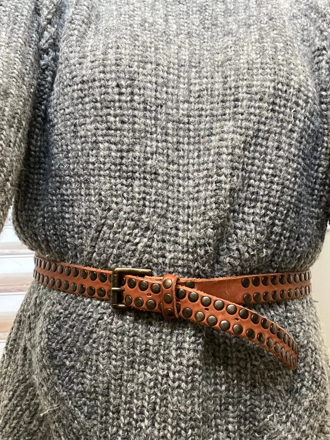 Läderskärp från Massimo Dutti - 2