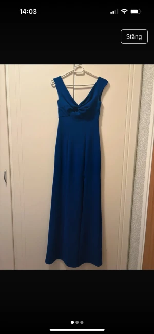 Bubbleroom - En jätte fin aftonklänning från Bubbleroom, den är använd en gång så den är som helt ny, den är i storlek xs