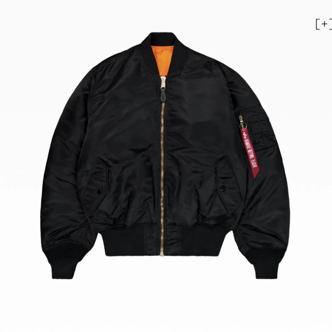 Svart bomberjacka från Alpha Industries - 4