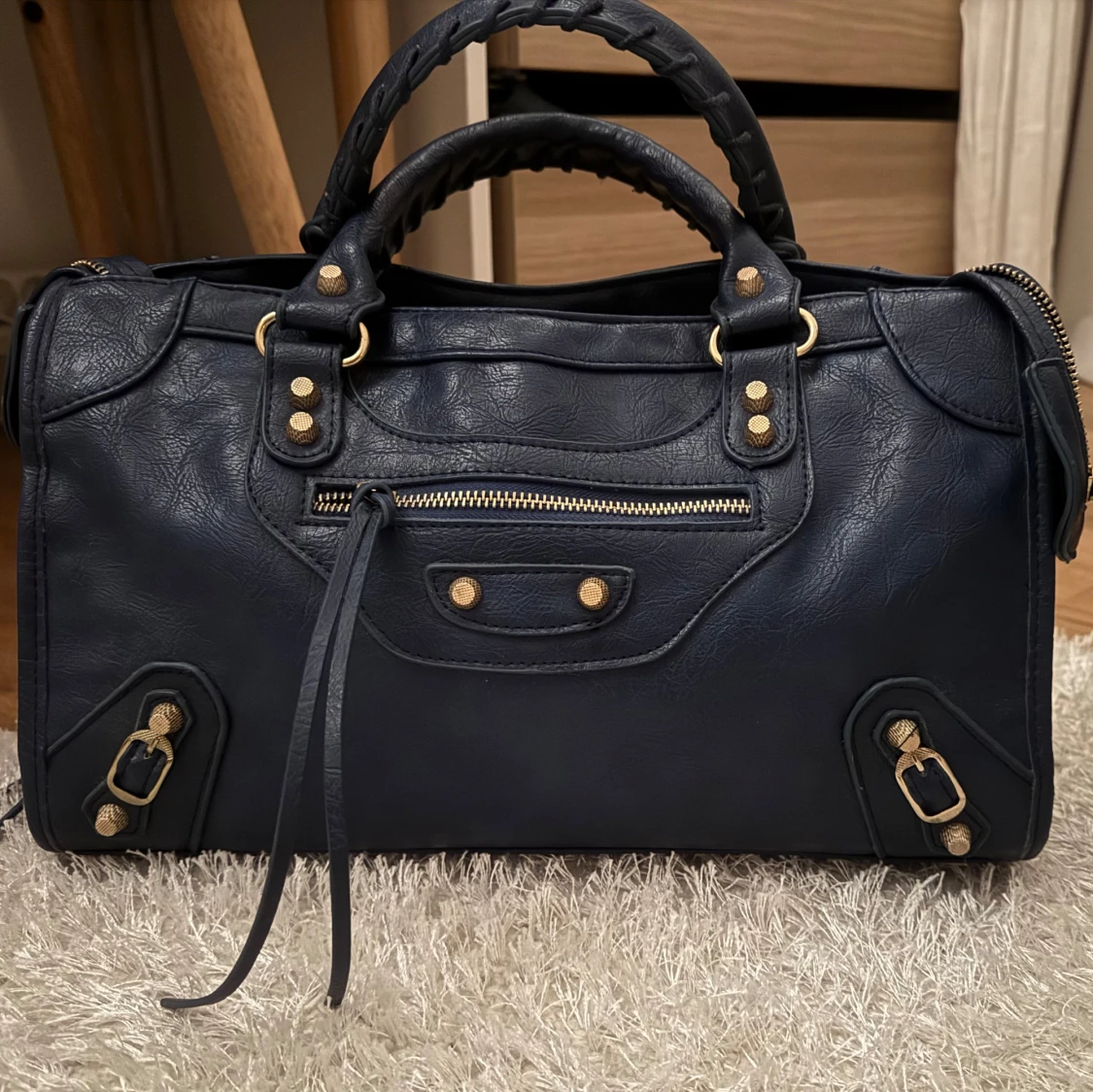 Mörkblå väska😍