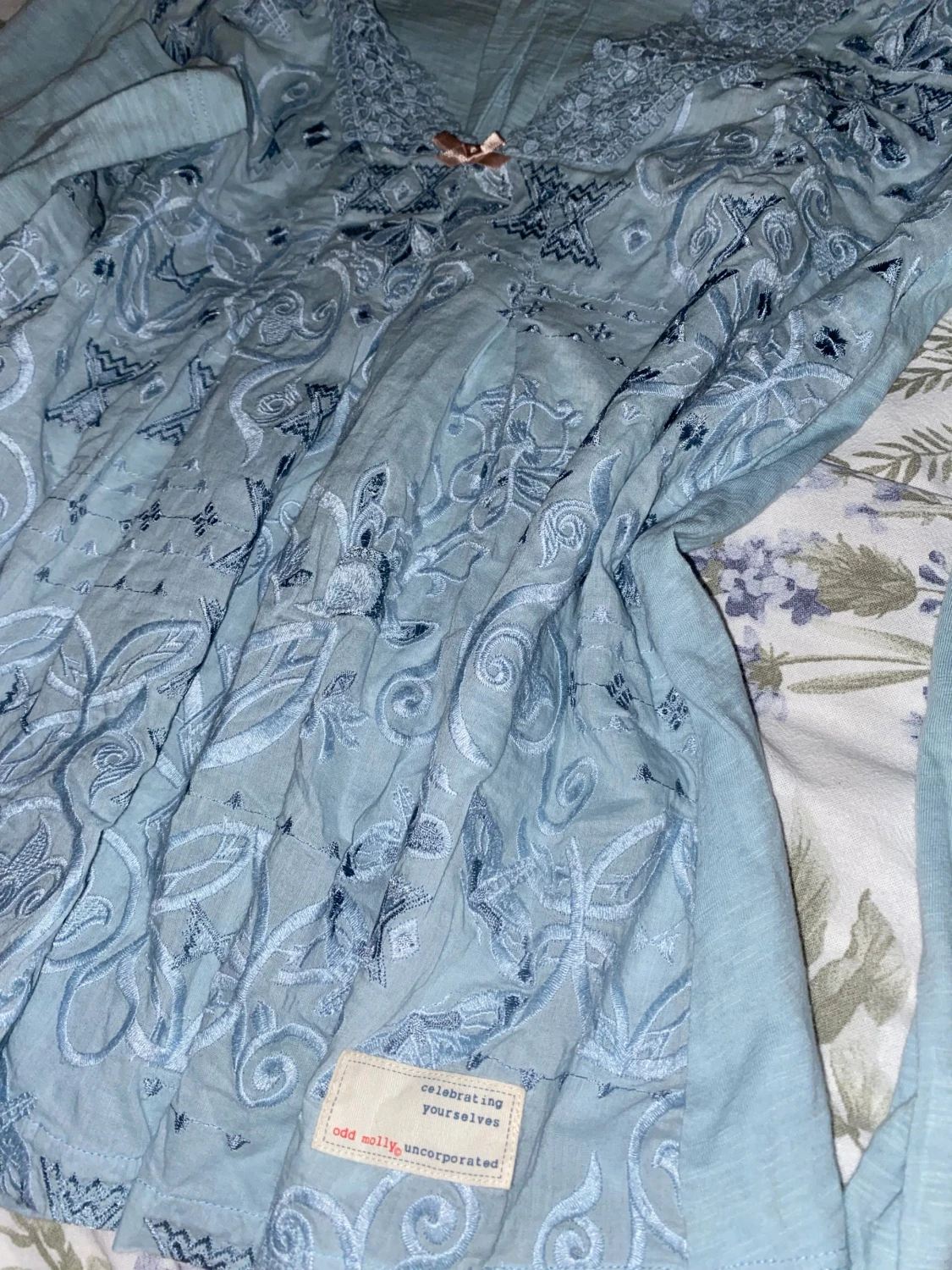 Ljusblå blus från Odd Molly - 3