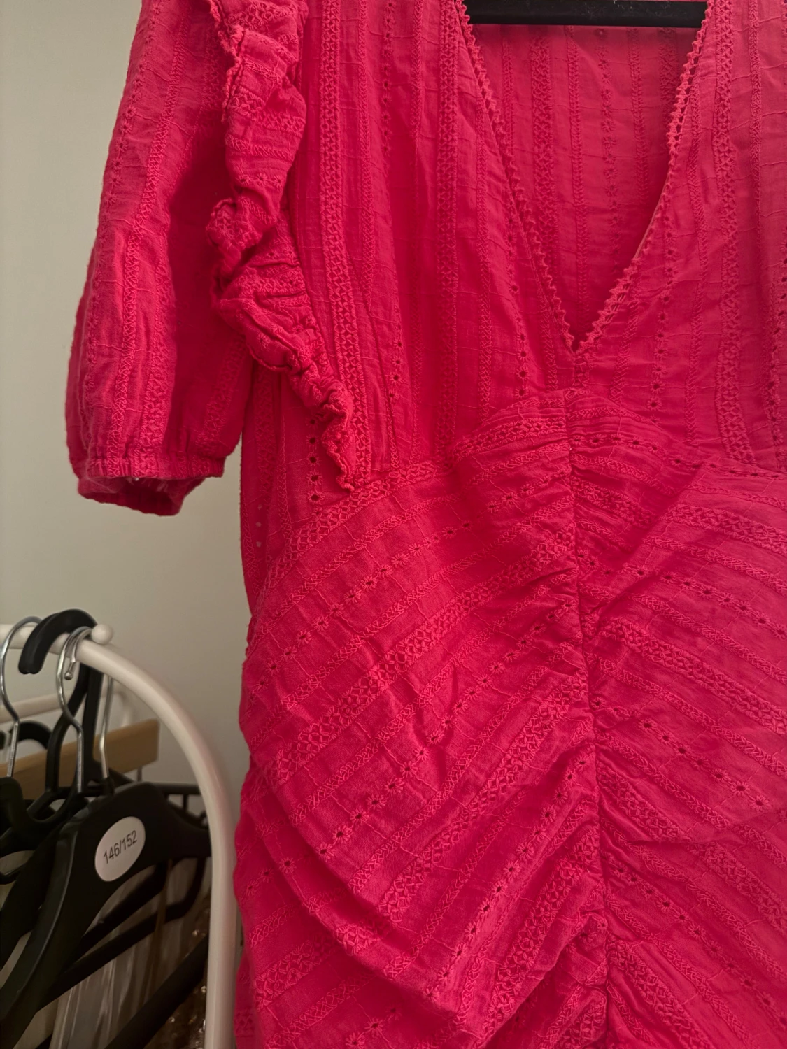 Rosa kortklänning  - 1