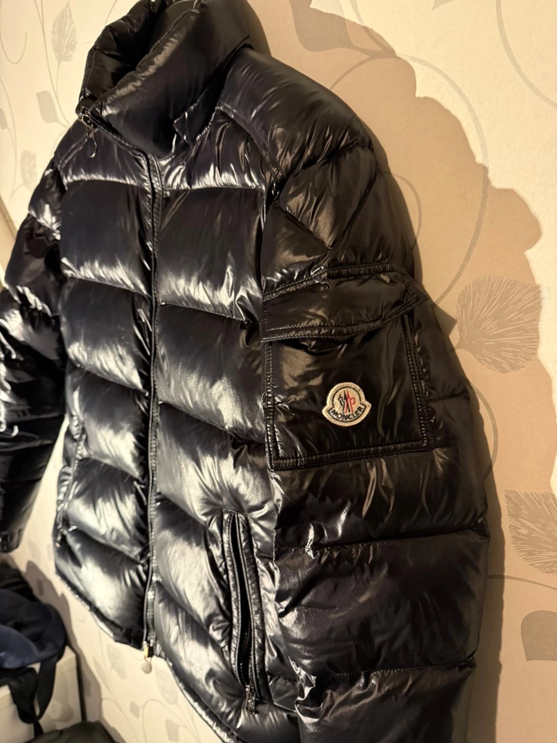 Svart Moncler pufferjacka herr - 3