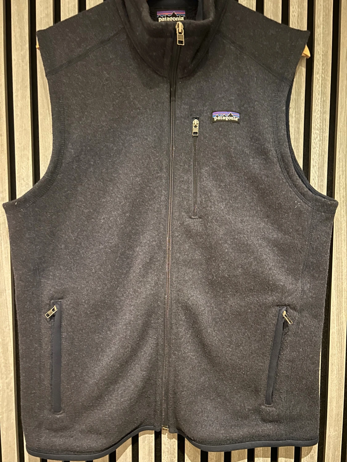 Mörkblå fleeceväst från Patagonia - 4