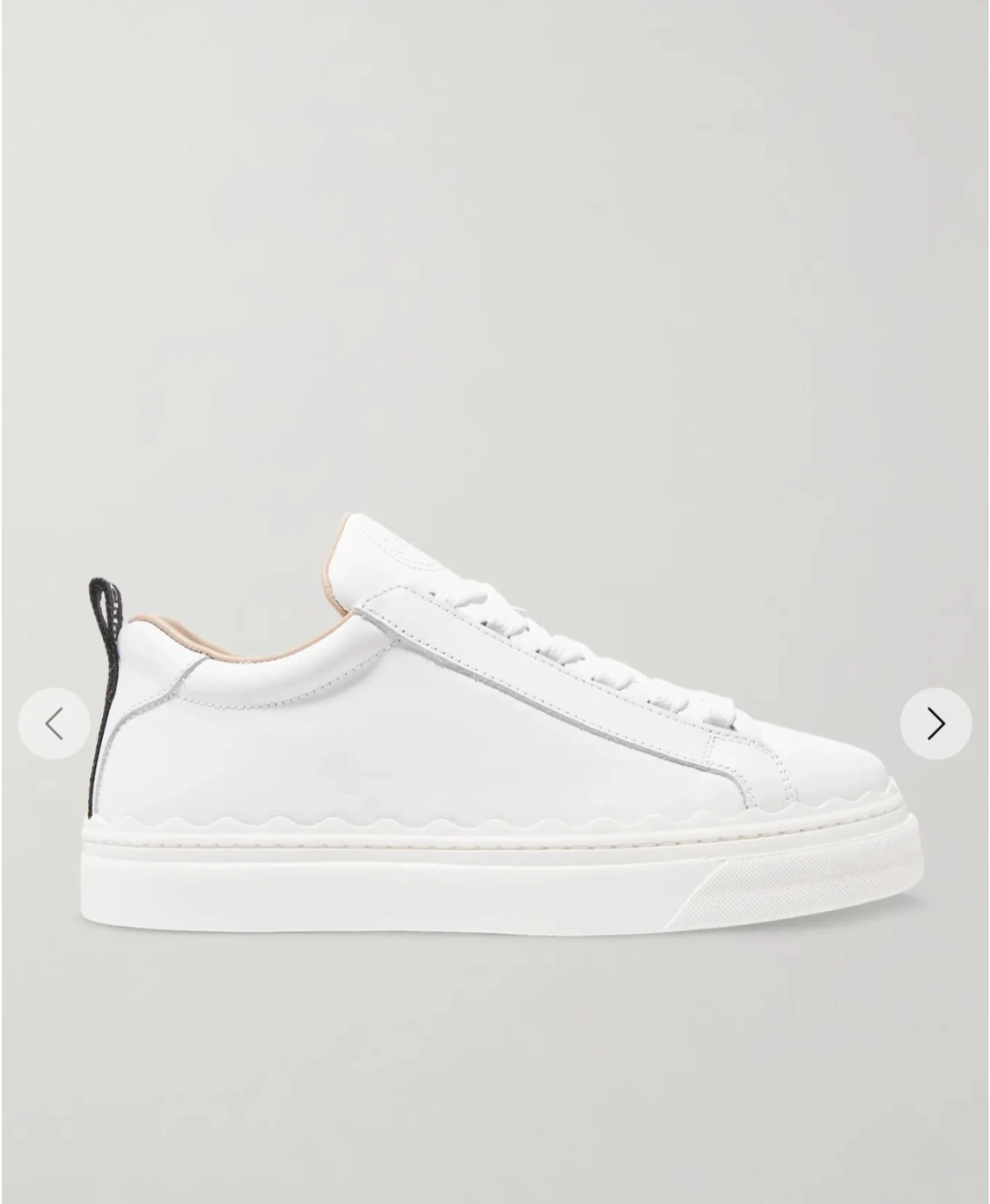 Vita sneakers från Chloé