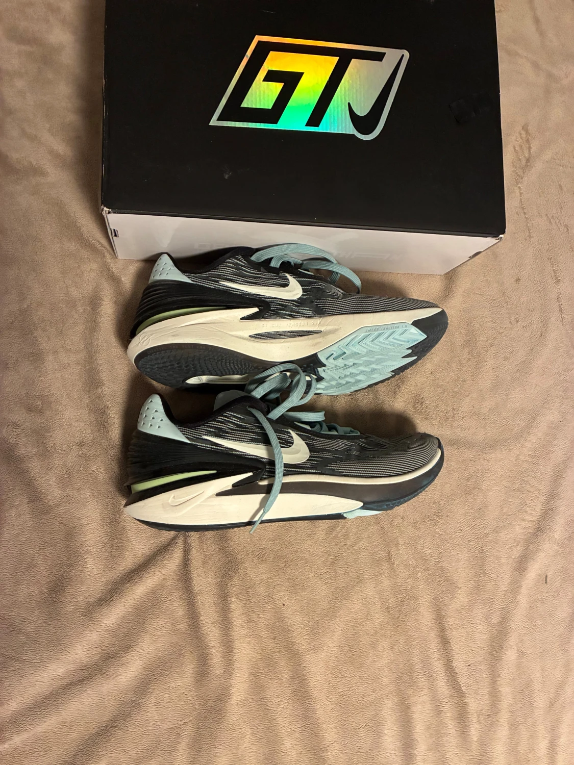 Nike GT Cut 2 sneakers svart/blå