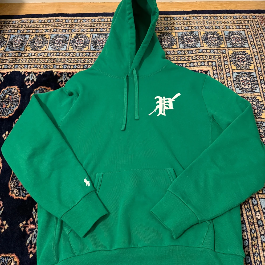 Grön hoodie från Polo Ralph Lauren