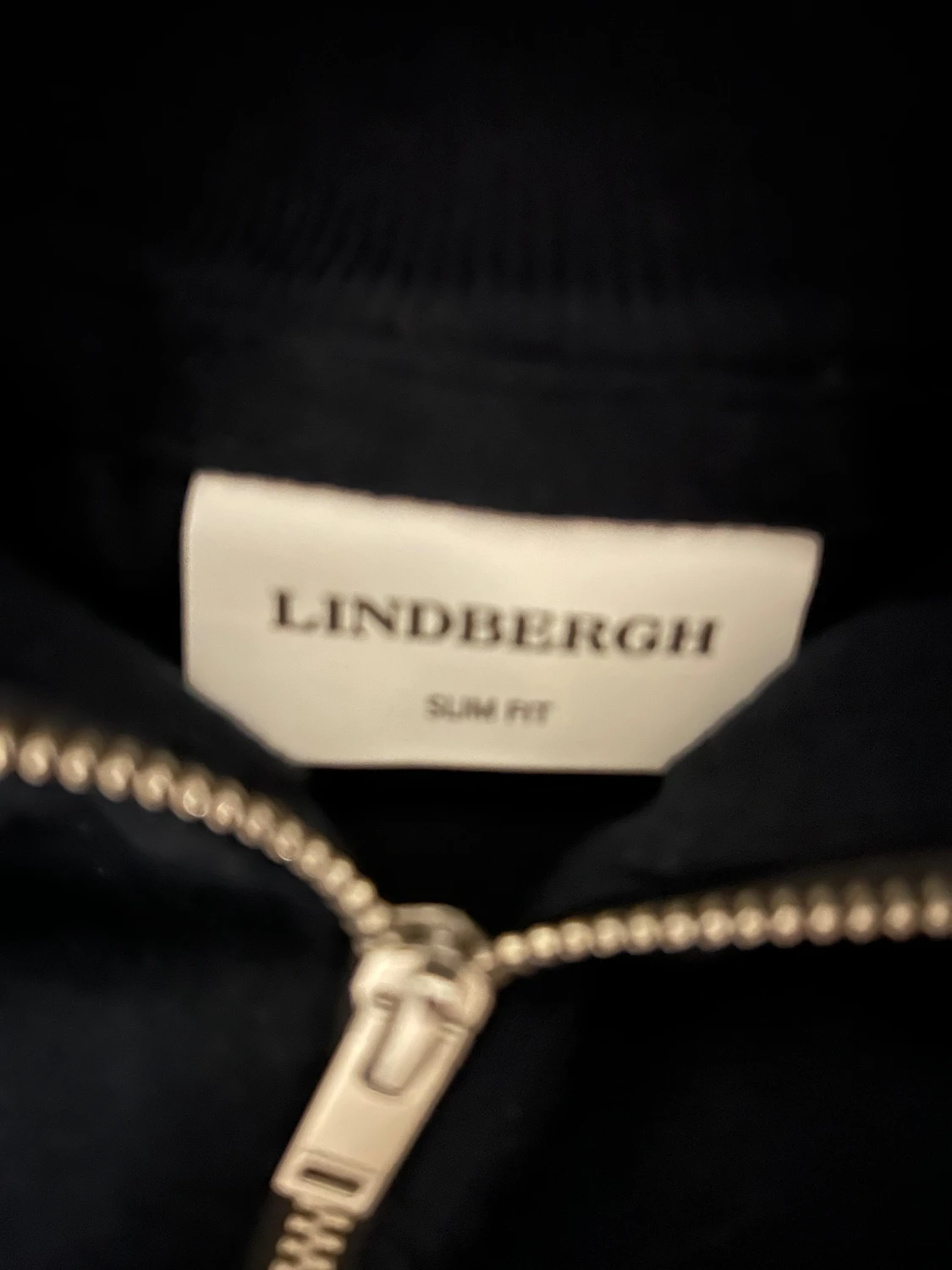 Svart half zip tröja Lindbergh - 2