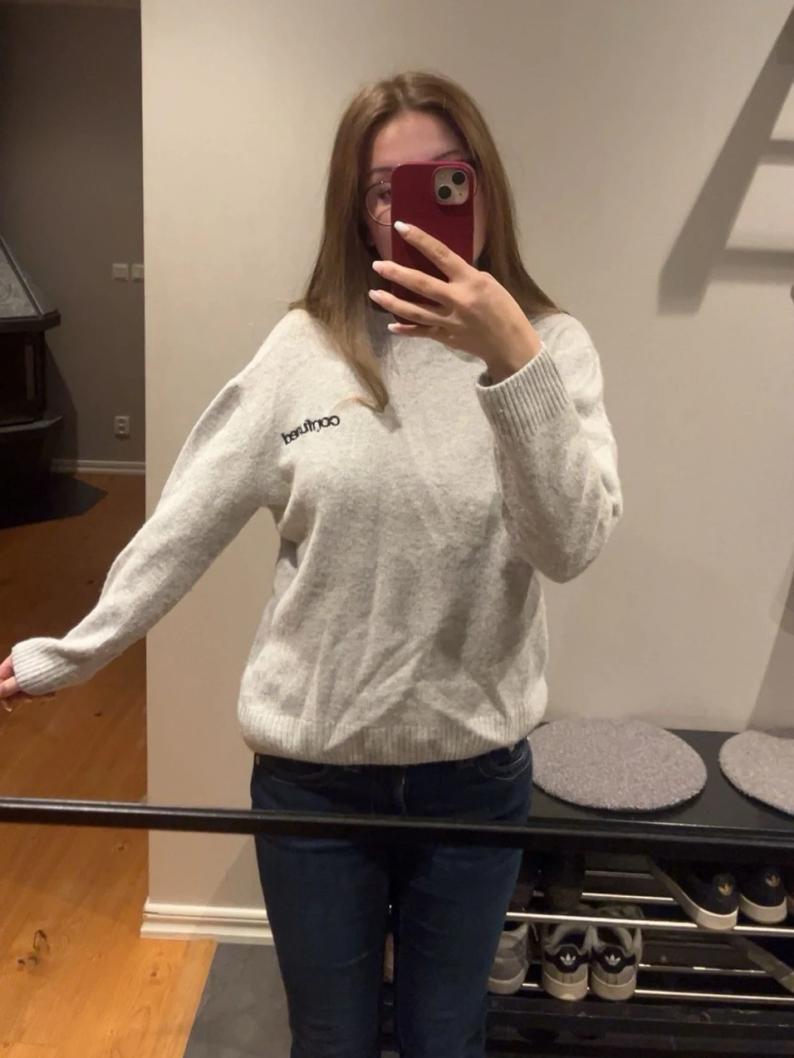 Grå sweatshirt subdued - 1