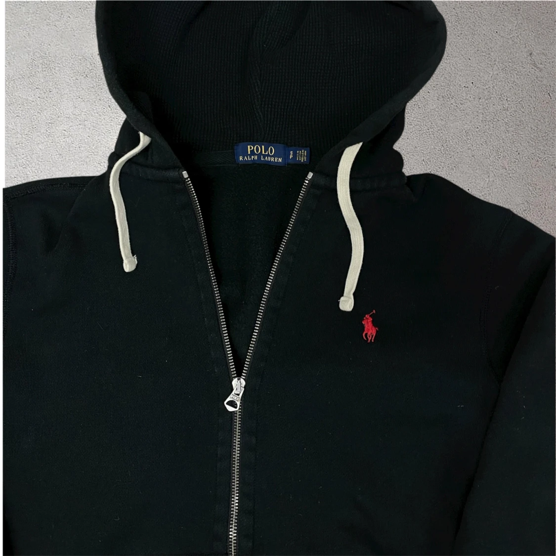 Svart hoodie från polo Ralph lauren - 2